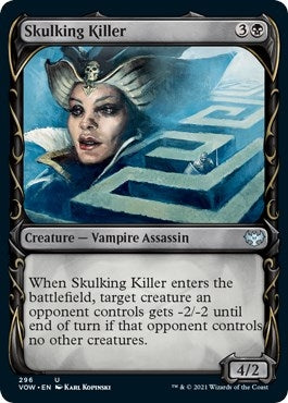 Skulking Killer (Showcase) (296) [VOW] - MTG Single