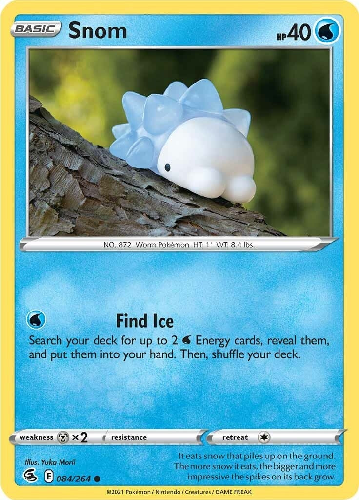 Image for Snom (084/264) (SWSH08: Fusion Strike) - Pokemon