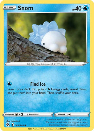 Image for Snom (084/264) (SWSH08: Fusion Strike) - Pokemon