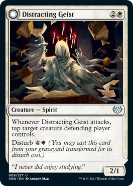 Distracting Geist (9) [VOW] - MTG Single