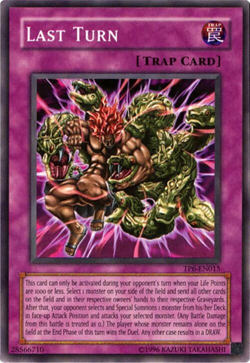 Last Turn (6015) - YuGiOh Single