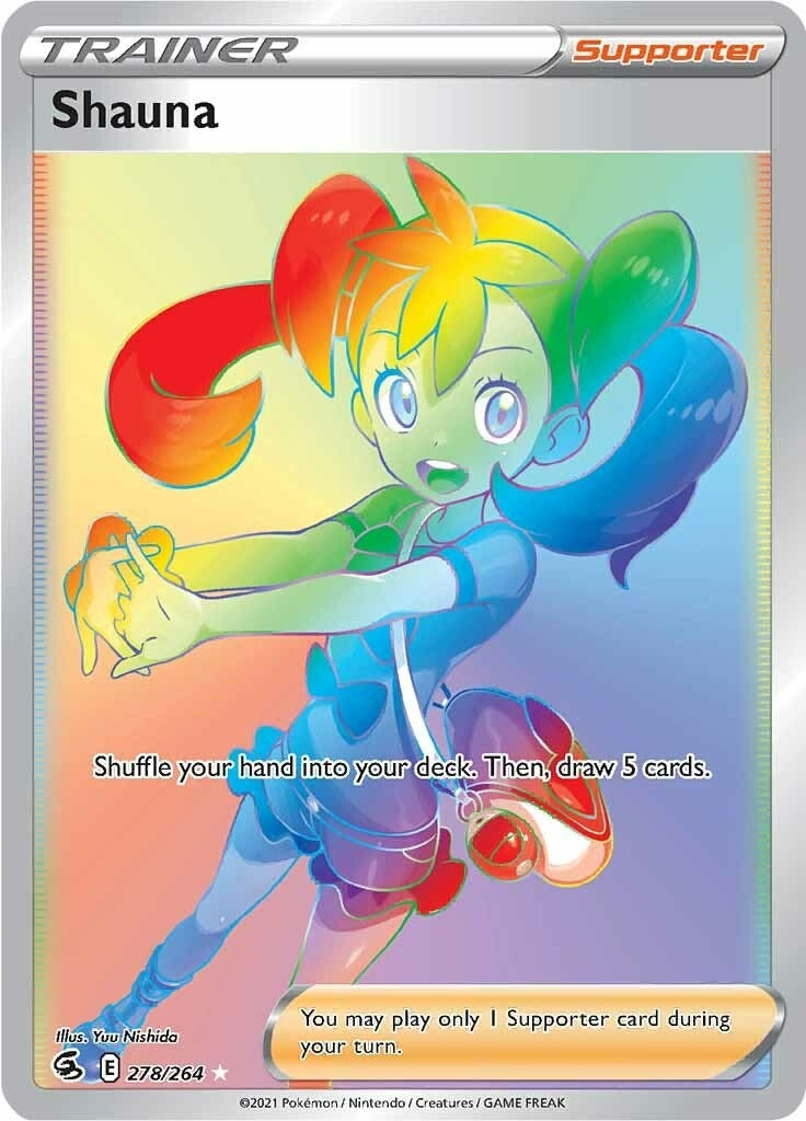 Image for Shauna (Secret) (278/264) (SWSH08: Fusion Strike) - Pokemon