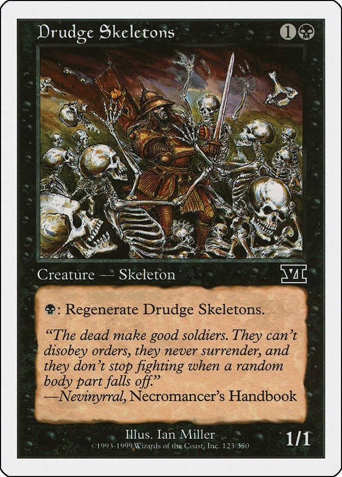 Drudge Skeletons (123) [6ED] - MTG Single