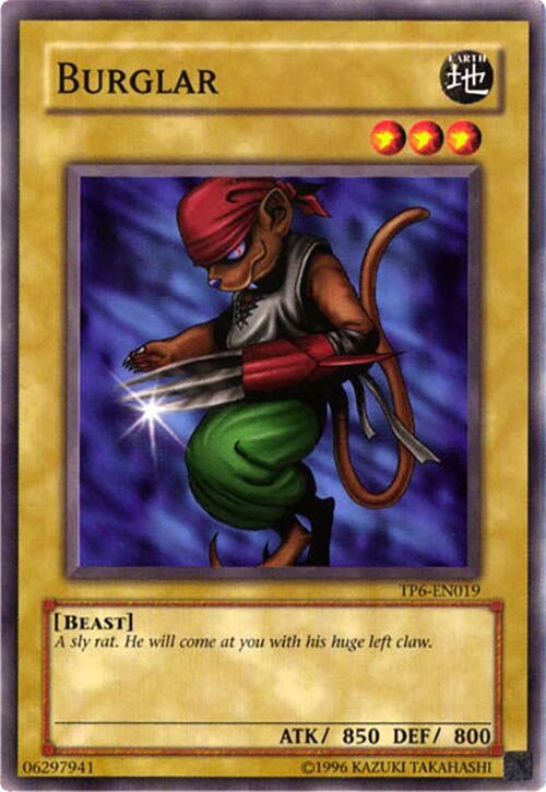 Burglar (6019) - YuGiOh Single