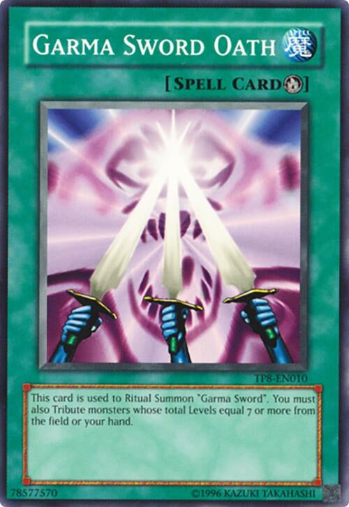 Garma Sword Oath (8010) - YuGiOh Single