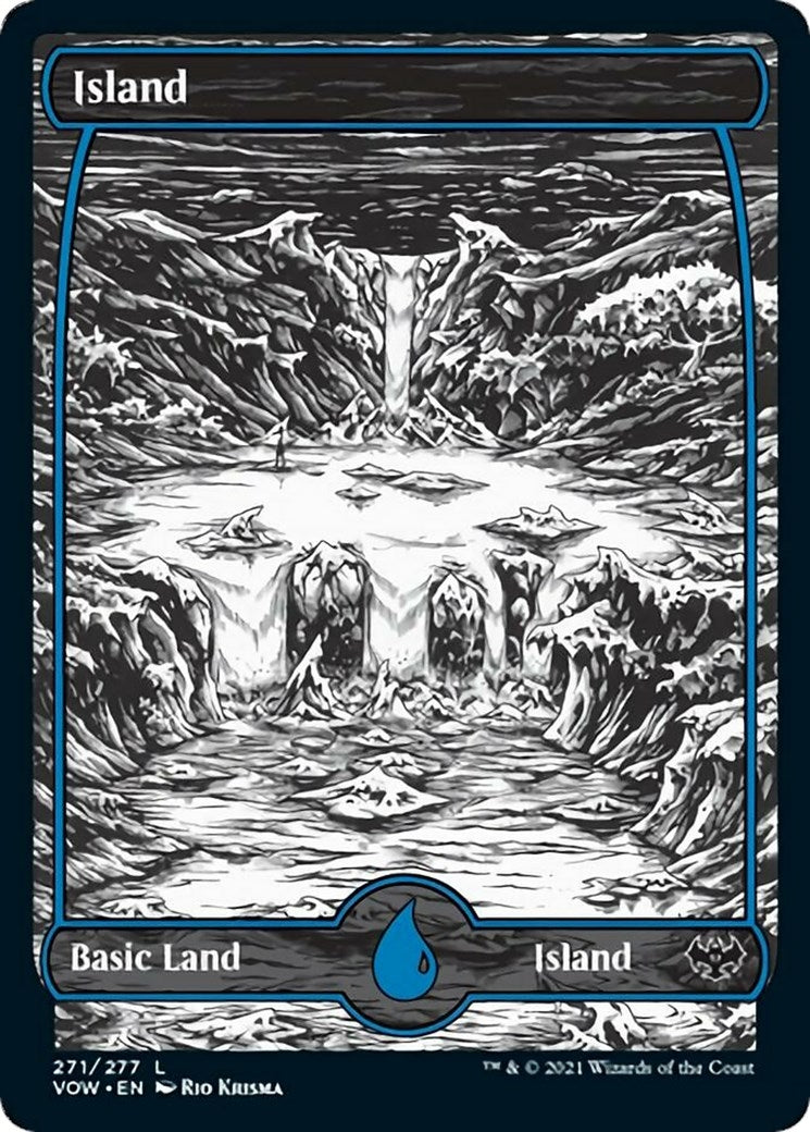 Island (271) (271) [VOW] - MTG Single