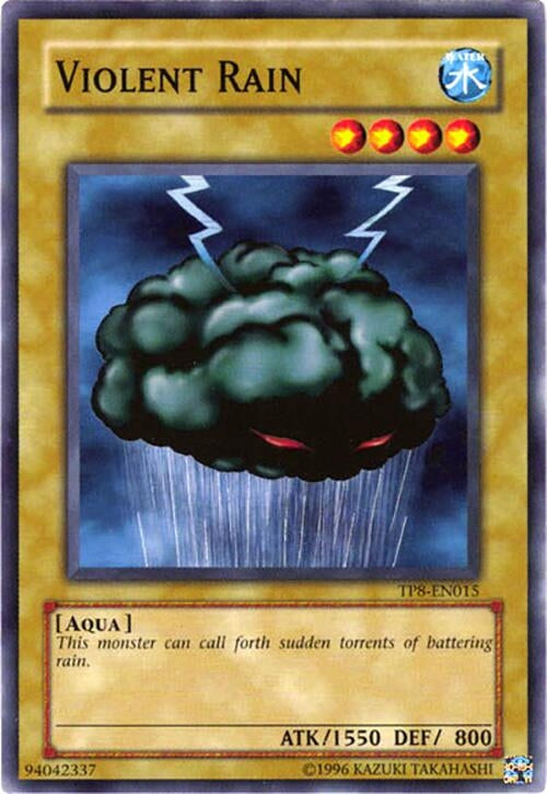 Violent Rain (8015) - YuGiOh Single