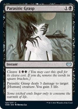 Parasitic Grasp (123) [VOW] - MTG Single