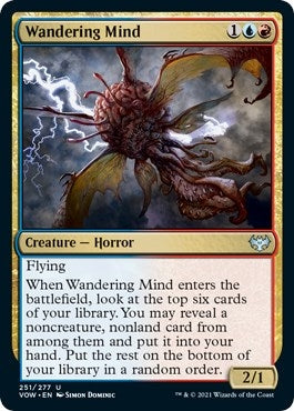 Wandering Mind (251) [VOW] - MTG Single