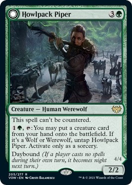 Howlpack Piper (205) [VOW] - MTG Single