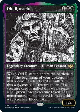 Old Rutstein (Showcase) (326) [VOW] - MTG Single