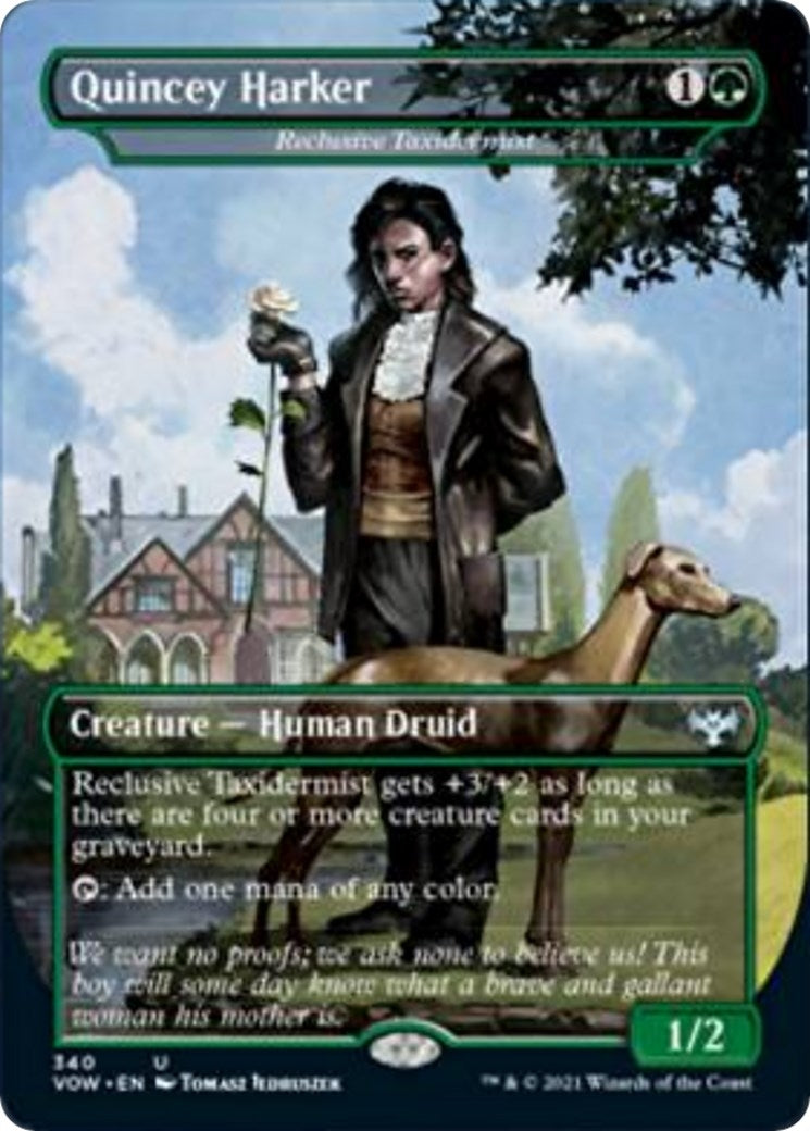 Quincey Harker - Reclusive Taxidermist (340) [VOW] - MTG Single