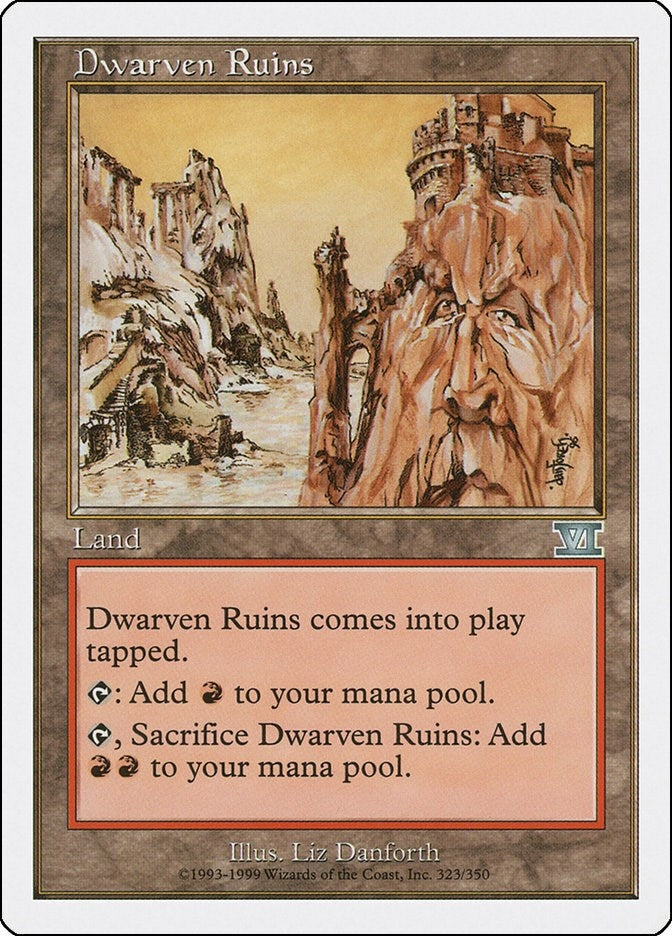 Dwarven Ruins (323) [6ED] - MTG Single