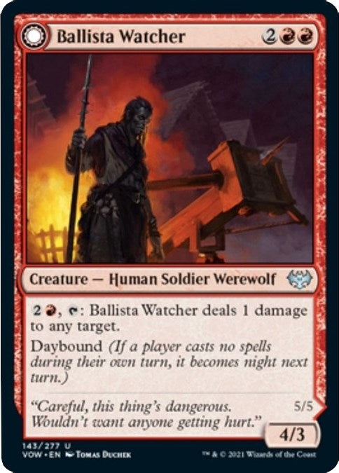 Image for Ballista Watcher (143) (Innistrad: Crimson Vow) - Magic: The Gathering
