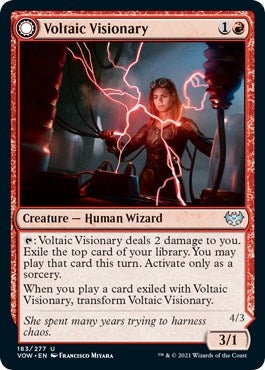 Voltaic Visionary (183) [VOW] - MTG Single
