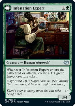 Infestation Expert (206) [VOW] - MTG Single