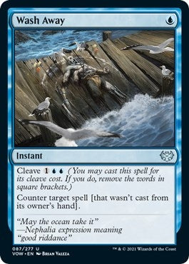 Wash Away (87) [VOW] - MTG Single