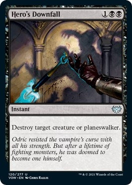 Hero’s Downfall (120) [VOW] - MTG Single