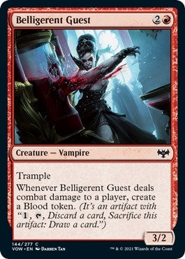 Belligerent Guest (144) [VOW] - MTG Single