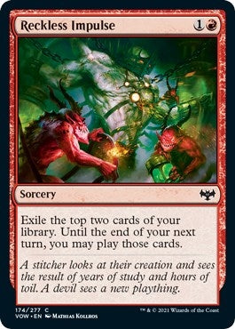 Reckless Impulse (174) [VOW] - MTG Single