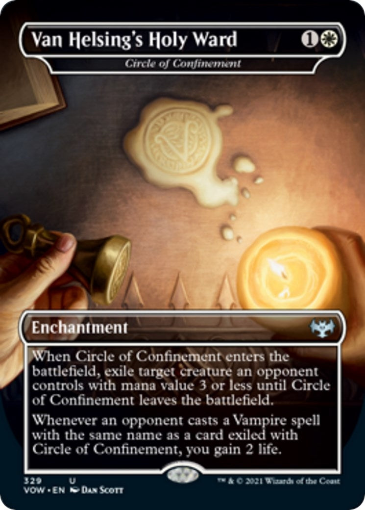 Van Helsing’s Holy Ward - Circle of Confinement (329) [VOW] - MTG Single