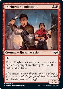 Daybreak Combatants (153) [VOW] - MTG Single