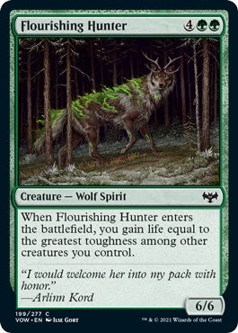 Flourishing Hunter (199) [VOW] - MTG Single