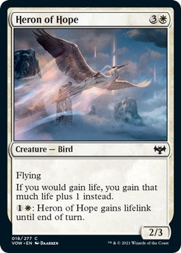 Heron of Hope (18) [VOW] - MTG Single