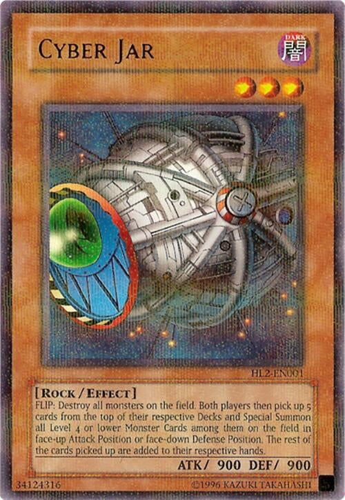 Cyber Jar (2001) (HL2) - YuGiOh Single