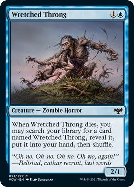 Wretched Throng (91) [VOW] - MTG Single