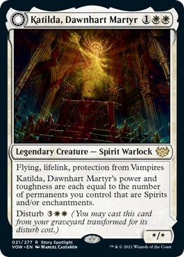 Katilda Dawnhart Martyr (21) [VOW] - MTG Single