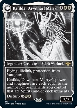 Katilda Dawnhart Martyr (Showcase) (317) [VOW] - MTG Single