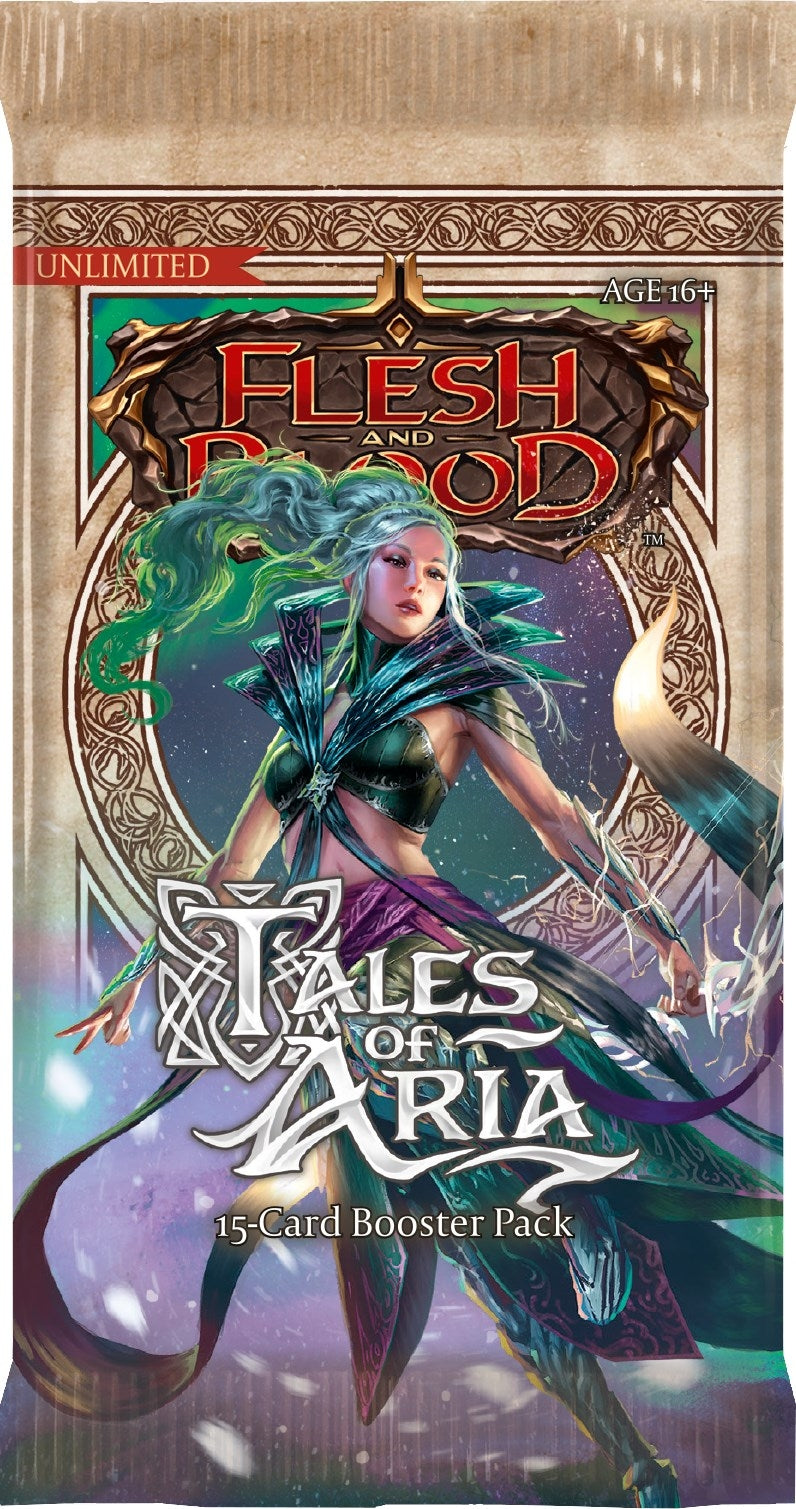 Tales of Aria Booster Pack [Unlimited Edition] [ELE] - Flesh and Blood TCG Sealed
