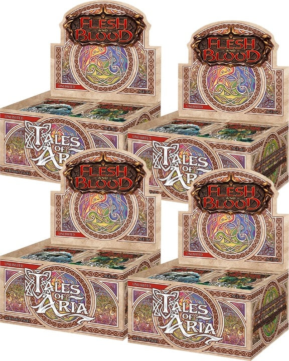 Tales of Aria Booster Box Case [Unlimited Edition] [ELE] - Flesh and Blood TCG Sealed