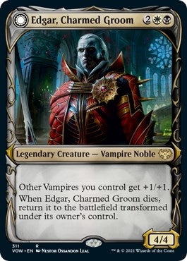 Edgar Charmed Groom (Showcase) (311) [VOW] - MTG Single