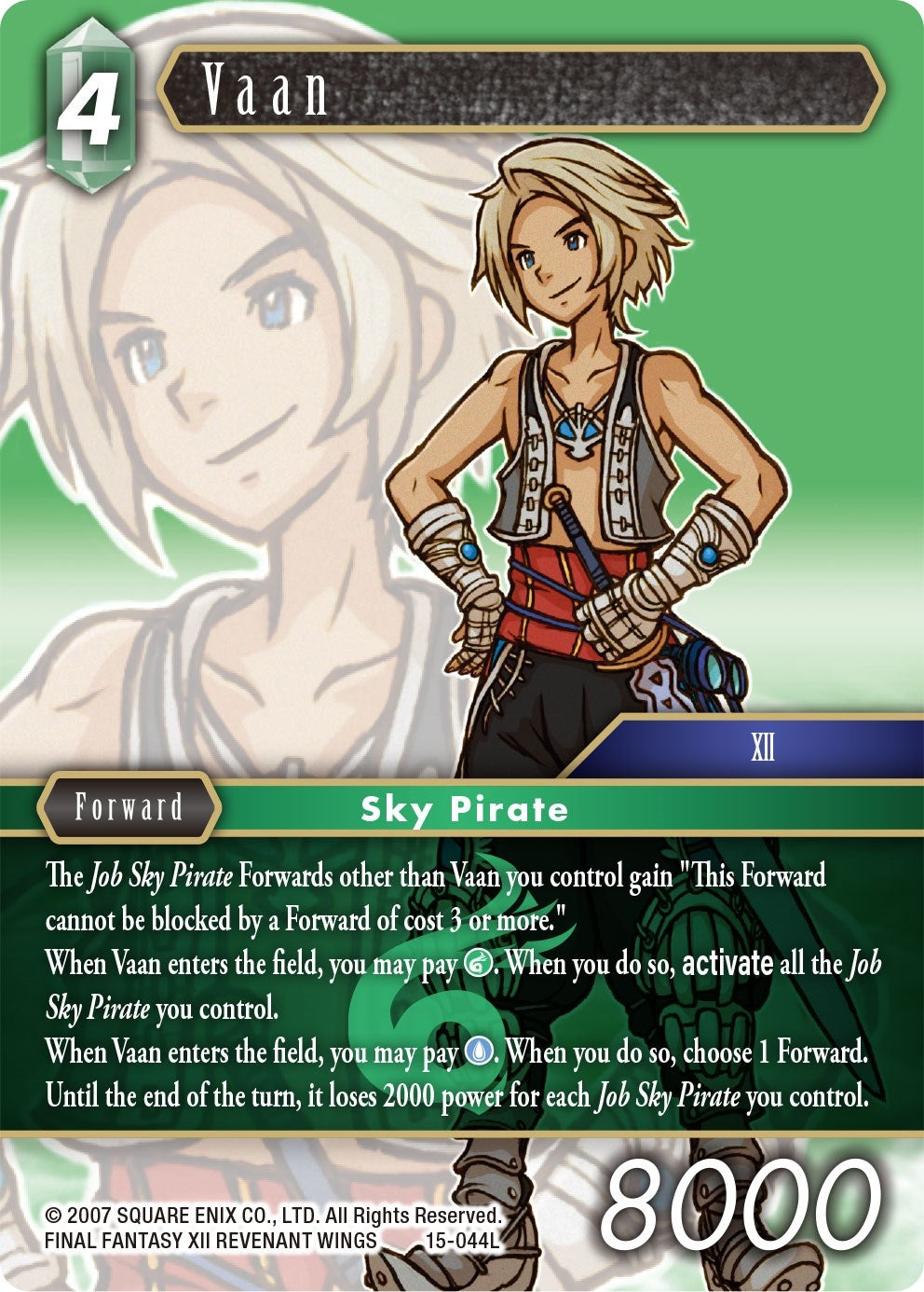 Vaan (15) [15] - Final Fantasy TCG Single