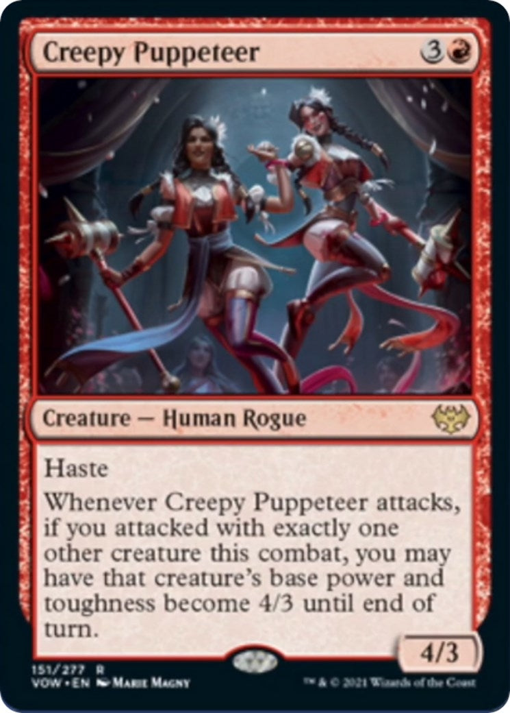 Creepy Puppeteer (151) [VOW] - MTG Single