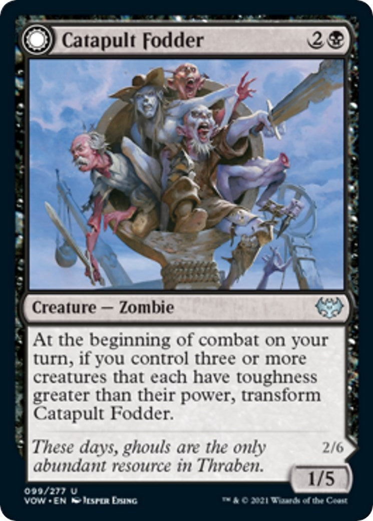 Catapult Fodder (99) [VOW] - MTG Single