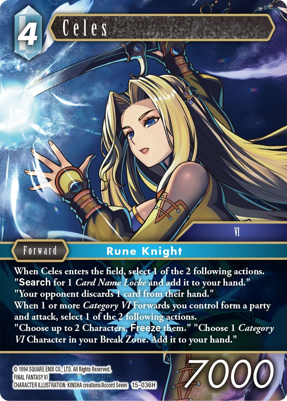 Celes (15) [15] - Final Fantasy TCG Single