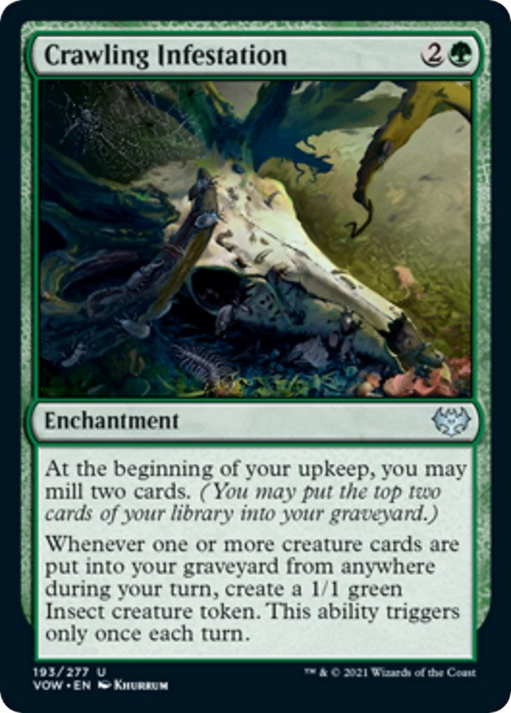 Crawling Infestation (193) [VOW] - MTG Single