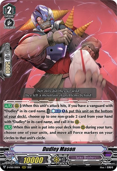 Dudley Mason (1051) [D-VS01] - Cardfight Vanguard Single
