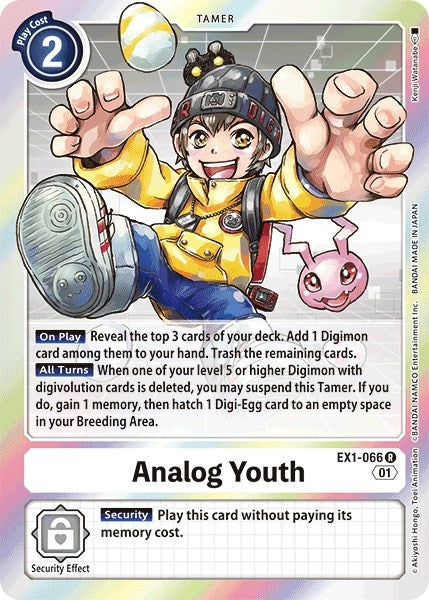 Analog Youth (1066) [EX01] - Digimon Card Game Single