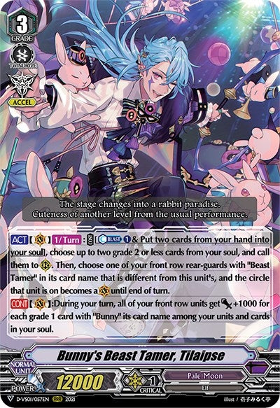 Bunny’s Beast Tamer Tilaipse (1057) [D-VS01] - Cardfight Vanguard Single