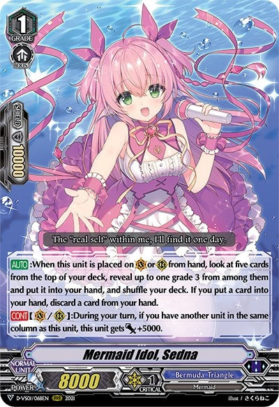 Mermaid Idol Sedna (1068) [D-VS01] - Cardfight Vanguard Single