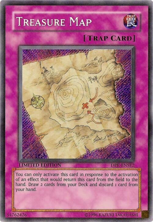 Treasure Map (2) - YuGiOh Single
