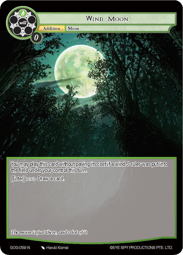 Wind Moon (59) [GOG] - Force of Will Single