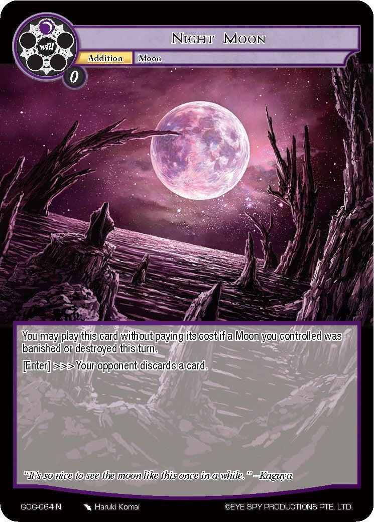 Night Moon (64) [GOG] - Force of Will Single