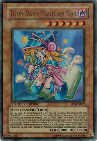 Toon Dark Magician Girl (2002) - YuGiOh Single