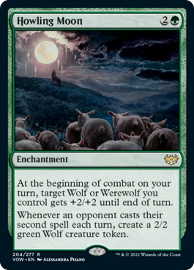 Howling Moon (204) [VOW] - MTG Single