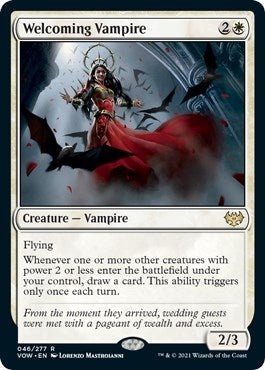 Welcoming Vampire (46) [VOW] - MTG Single